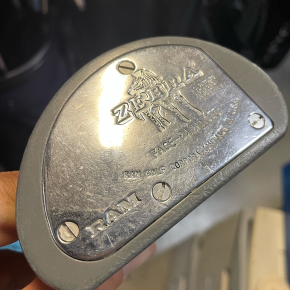 RAM Zebra putter in right hand  / steel shaft 34 1/2 - Picture 1 of 6